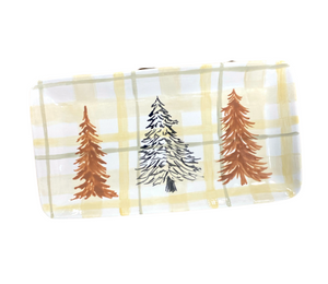 Sioux Falls Pines And Plaid Platter