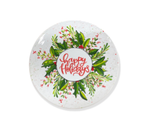 Sioux Falls Holiday Wreath Plate