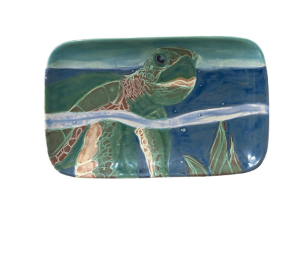 Sioux Falls Swimming Turtle Plate