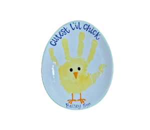Sioux Falls Little Chick Egg Plate