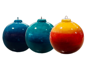 Sioux Falls Jewel Toned Ombre Ornament