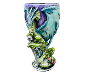 Sioux Falls Antique Dragon Goblet