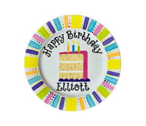 Sioux Falls Birthday Cake Plate