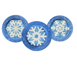 Sioux Falls Paper Snowflake Plate